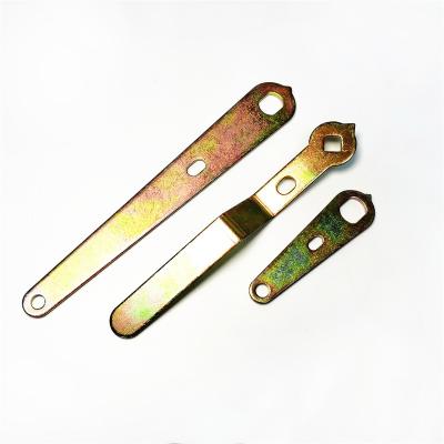 China Yellow Furniture Zinc Metal Strips By Stamping Process for sale