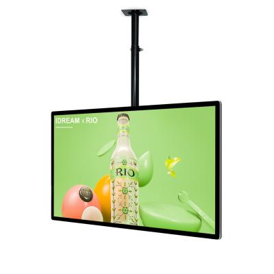 China 19/32/55/65 inch Wall Mounted Advertising Player Display Network Ultra-thin High Definition Player Led LCD Screen Panel for sale