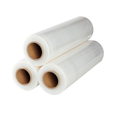 China 6roll/set length 45cm pe shrinkage moisture proof membrane pe stretch rolls heat shrink wrap food wrap film for sale