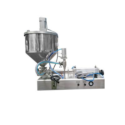 China Semi-automatic food stainless steel butter oil gel paste filling machine for sale