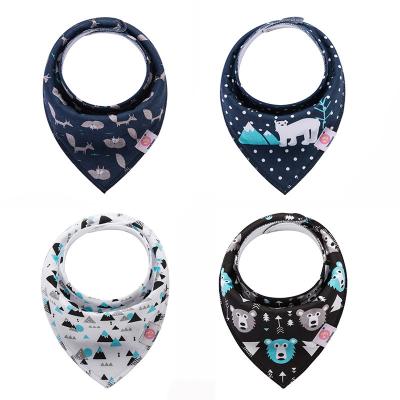 China Wholesale ODM Washable Scarf Baby Burp Cloth Burping Towels Triangle Girl Bibs Carrot Cotton Dinosaur Fleece for sale