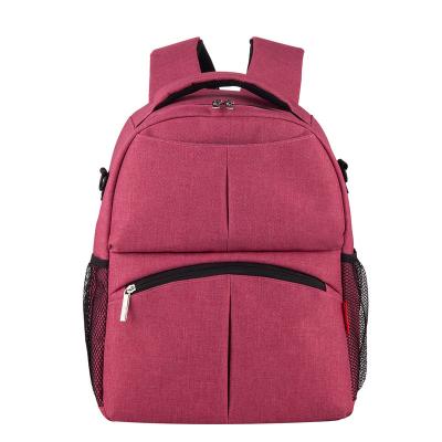 China Wholesale RTS Backpack In The Running Cotton Maternity Package And Multi-Function Canvas Maternity Bag Mummy Backpack And Child Supplies Backpack Mother Bag for sale