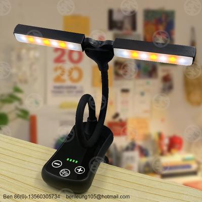 China USB Rechargeable Portable Flexible Foldable Small Led Book Reading Light for sale