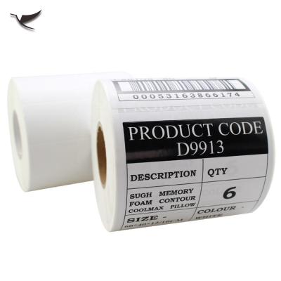 China Waterproof Packaging Custom Paper Labels Labels Thermal Shipping Label Roll for sale