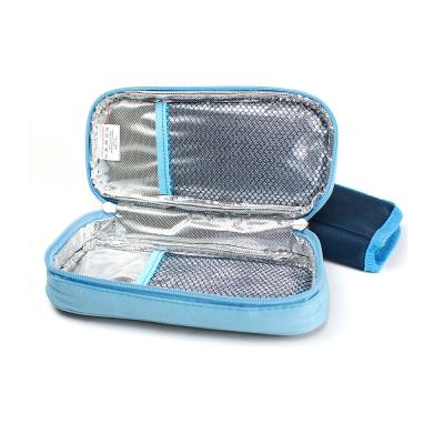 China Waterproof Custom Small Insulin Cooler Travel Case Diabetic Eva Medication Cooler Bag With Insulation Liner Insulin Cooling Case for sale