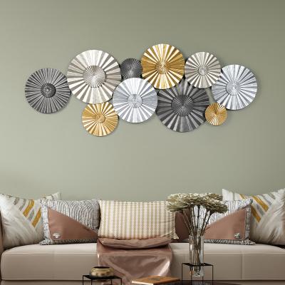 China Mid Century Modern Metal Wall Art For Home Decor Wall Ornaments Home Wall Decoration for sale