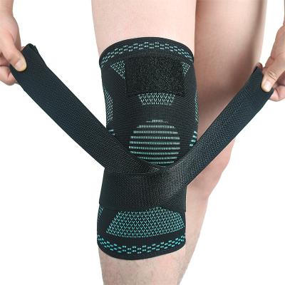 China Protective Manufacturing Knee Brace Powerlifting Knee Brace Knee Brace Compression Nylon Sleeve for sale