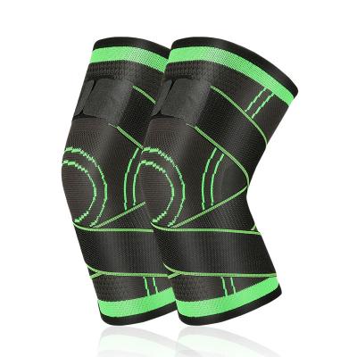 China Best Protective For Running Knee Support Brace Amazon Knitted Knee Compression Sleeve Knee Brace for sale