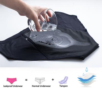 China Care Antibacterial Reusable Underwear Period Women Leakproof Young Girl Suggests Physiological Panties Waterproof Underwear For Adults for sale