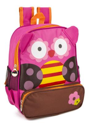 China Flowers Print Toddler School Bags Pink Kids Character Backpacks For School for sale