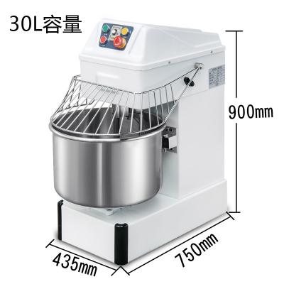 China Commercial Design 30L Professional Bread Dough Mixer For Restaurant, Hotel, Bakery for sale