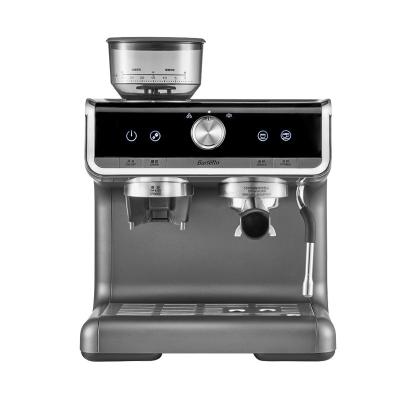 China Stainless Steel Coffee Machine Semi-automatic High Pressure Espresso Coffee Maker With Milk System for sale