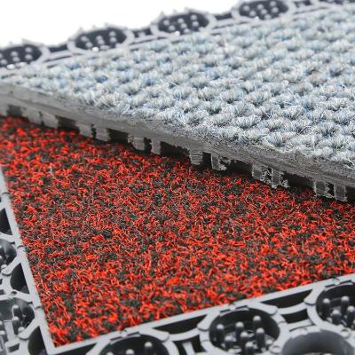 China Deljie Non-Slip Omino Anti-Skid Lock Entrance Flooring Mats For Bank Building for sale