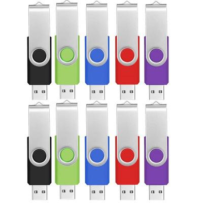 China Increase Thumb Flash Drive Memory Stick 8G 16GB USB Flash Drive 2.0 Flash Drive Pendrive Large Capacity Memory Flash Drive 2.0 Rotating Jump Drive Corporate Gifts for sale