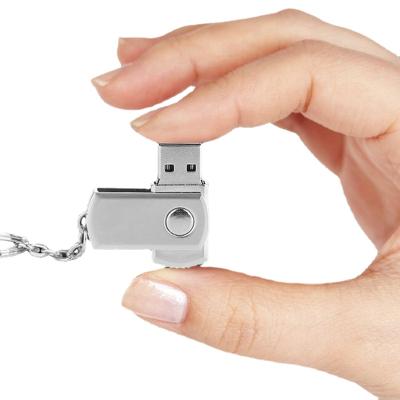 China USB Mini Pendrive Swivel Thumb Drives 16GB Storage USB Flash Drive 128GB USB Flash Drive 128GB Customized Key-Chain USB Stick Gift U Disk High Speed for sale