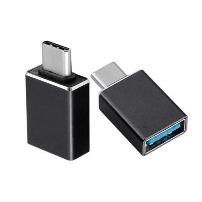 China High Speed ​​USB 3.0 OTG USB Adapter Mini Portable OTG Adapter Metal Alloy Male C Type To USB 3.0 A Female Adapter Converter Charging And Data Transfer OTG for sale