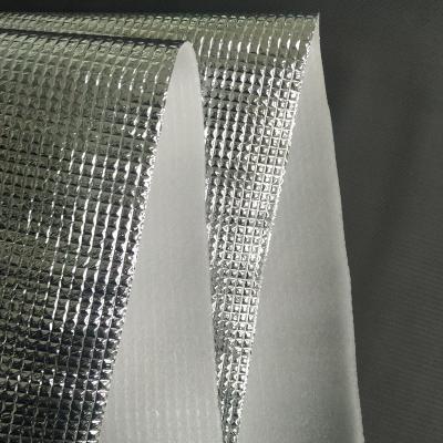 China Traditional Thermal Insulation Materials Aluminum Foil Bubble Soundproof Thermal Film Roll for sale