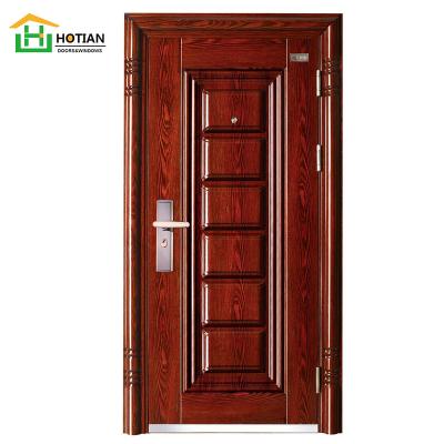 China Latest Modern Wholesale Heat Transfer Doors 30 x 78 Iron Steel Cheap Modern Doors Printing Steel Doors for sale