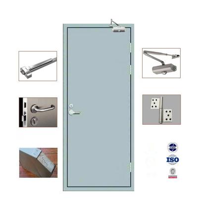 China Best Quality High Performance Modern Fire Proof Door 2 Hours Fire Rated Fire Escape Door Anti Fire Door for sale