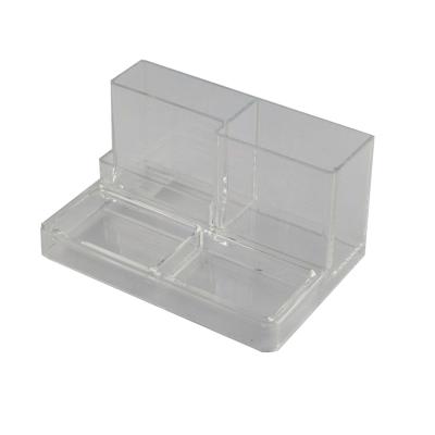 China DJY 430687 Viable Makeup Organizer Transparent Cosmetics Storage Acrylic Box Makeup Organizer Storage Box for sale