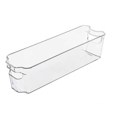 China 128671 Plastic Clear Transparent Sundries Refrigerator Storage Fridge Organizer Various Designs PET No PET for sale