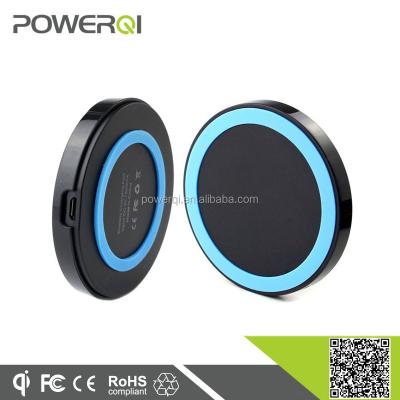 China Mini Cell Phone Charger Qi Wireless Charging Pad Qi Certificate for yotaphone 2, for Samsung S6 Edge for sale