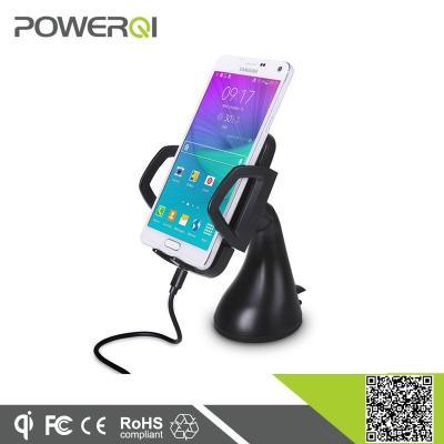 China Online Shopping Powerqi Factory Supply Mobile Cell Phone Acessories, Car Wireless Charger For Samsung S6 for sale