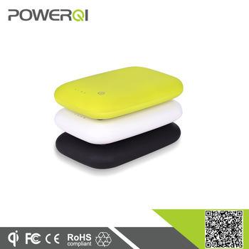 China 2016 Mobile Phone Portable Travel Qi Charging Power Bank Wireless Battery Charger For Lenovo For Blackberry Z10 Z30 (T-410) for sale