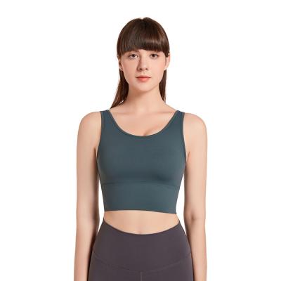 China Breathable Custom Made High Quality Ladies Sports Bra Wholesale Yoga Bra Tops for sale