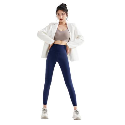 China High Elastic Women's Sports Pants High Waist Hip Lift Fitness Yoga Pants Women Breathable Hip Lift Gaiters for sale