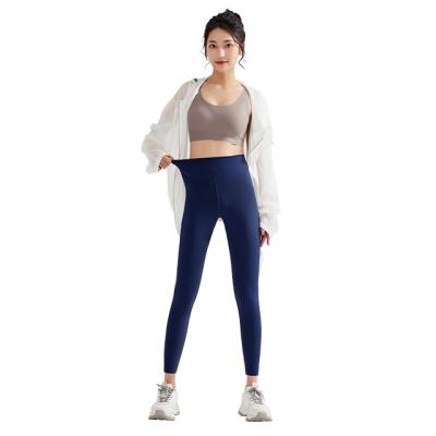 China New Selling Waist Compression Hip Lift Gym Yoga Workout Fitness Yoga Spandex Seamless Leggings Women High Viable Stretch Warm Breathable for sale