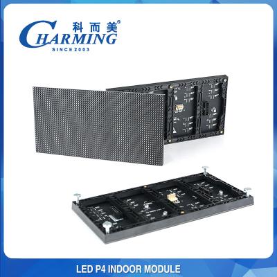 China New Design P4 Rgb Led Panel 256x128mm Indoor Background Led Module 3840Hz Lossless Image Quality Digital Display Screen For Retail Stage Church Video Wall à venda