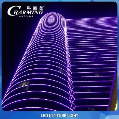 China Outdoor Waterproof Facade LED Tube Light Full Color RGB 1000CD/M3 Te koop