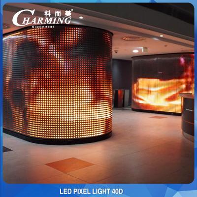 Cina IP68 impermeabilizza l'illuminazione della facciata della Camera, pixel LED di colore pieno di DC24V in vendita