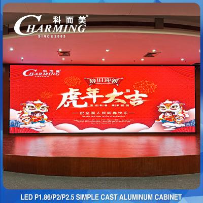 China Monitores de sala de reunião IP42 multiuso, P1.2-P2.5 Display de parede de LED interno à venda