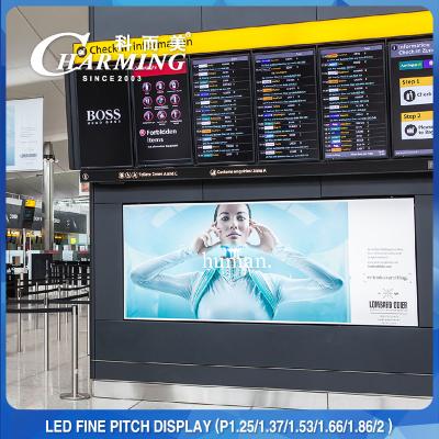 China Advertising 4K Indoor Video Wall Display Diecast Aluminium P2.5 Seamless for sale