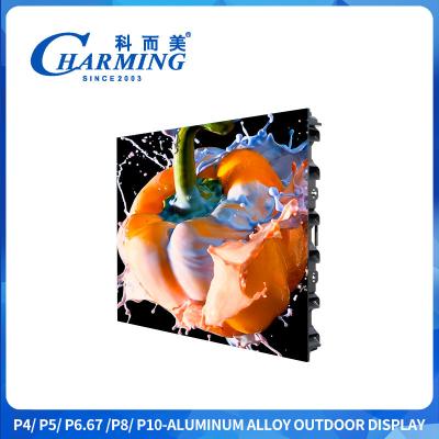 China Apoyo a la personalización previa al mantenimiento P4/P5/P6.67/P8/P10 Pantalla de pantalla exterior 45/50W 4Pcs Material de calidad en venta