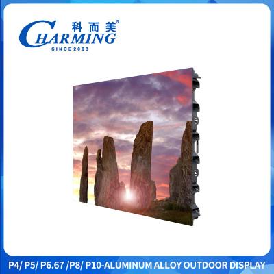 China Top Led Screen Manufacturer In China P4 P6 P8 Advertising Outdoor Ip65 Led Screen With 3840Hz en venta