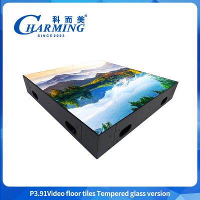 China 500x500mm GOB P3.91 Pista de dança interna LED IP65 Display LED à prova d'água HD Vídeo sexy para evento à venda