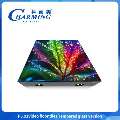 China 3840Hz Alta frecuencia de actualización Impecable LED Display hd Sexy Video P3.91 LED Display Baila piso de luz Fiesta de bodas en venta