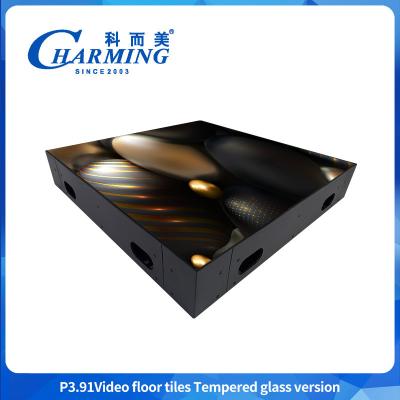 China P3.91 Led-dansvloertegels, gekabelde dansvloer, modulaire dansvloer Te koop