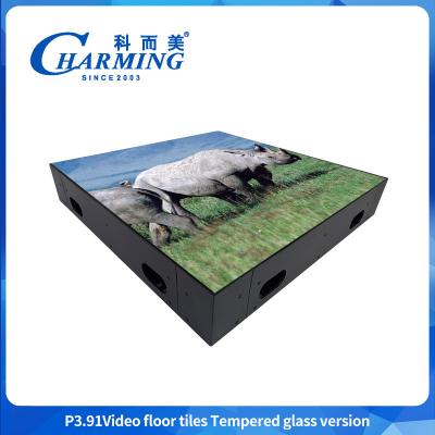 China 500X500Mm Indoor P3.9 Led Video Wall Stage Dance Floor Led Display Video Tiles Screen For Bar Events Tradeshow for sale