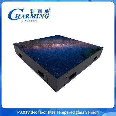 Chine P3.91 Pantalla à haute résolution flexible pour la publicité Écran de scène géant LED Parquet de danse à vendre