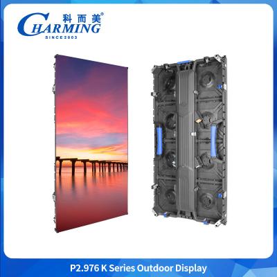 China Fast transmission speed P2.976 China Video Outdoor Fullcolor Led Display IP 65 K Series Video In Nigeria zu verkaufen