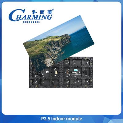 Chine 3840Hz Charmant P2.5 Modules LED intérieurs Grand écran couleur 16 bits Affichage vidéo P2 P3 P4 P5 Tableau publicitaire intérieur à vendre