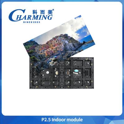 China Modulo de exibição LED de 16 bits SMD2020 para parede interior 3840Hz P2.5 com desempenho competitivo e alto à venda