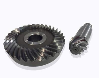 China Building Material Shops Customize High Precision CNC Machining Steel Bevel Gear Forging Spiral Bevel Gears for sale