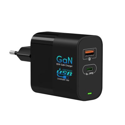 China Universal GaN Charger Palladium USB Type-C Mini Portable Super Fast Wall Charger 2 Port 20w Power Phone gan Charger For Mobile Phone for sale