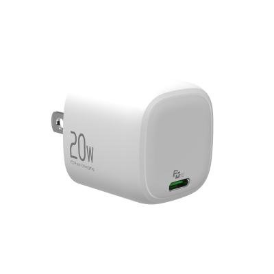 China Mini Size Factory Direct Selling Speed ​​Up 3 Super Wall Charger Mini PD 3.0 Times Silicon PD 20W Fast Charger for sale