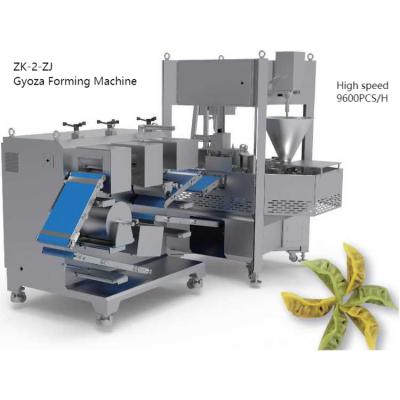 China High speed 380V 9.5KW High Efficiency Automatic Round Dough Gyoza Dumplings Wrapper Machine for sale